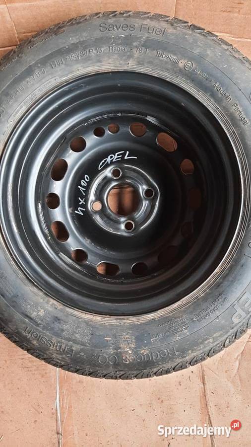 koło zapasowe r13 dojazdowe opel 4x100 15580 13 Koła dojazdowe dolnośląskie Dębno sprzedam
