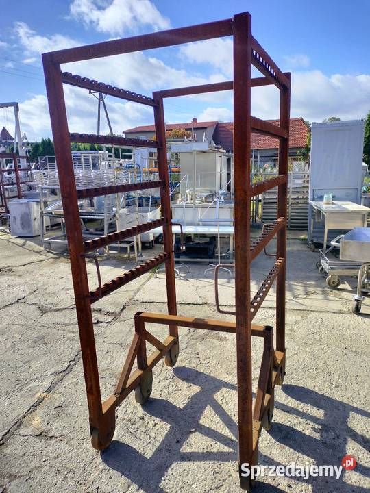 Wózek wędzarniczy typ H Wys 195 5 półek Głogówko