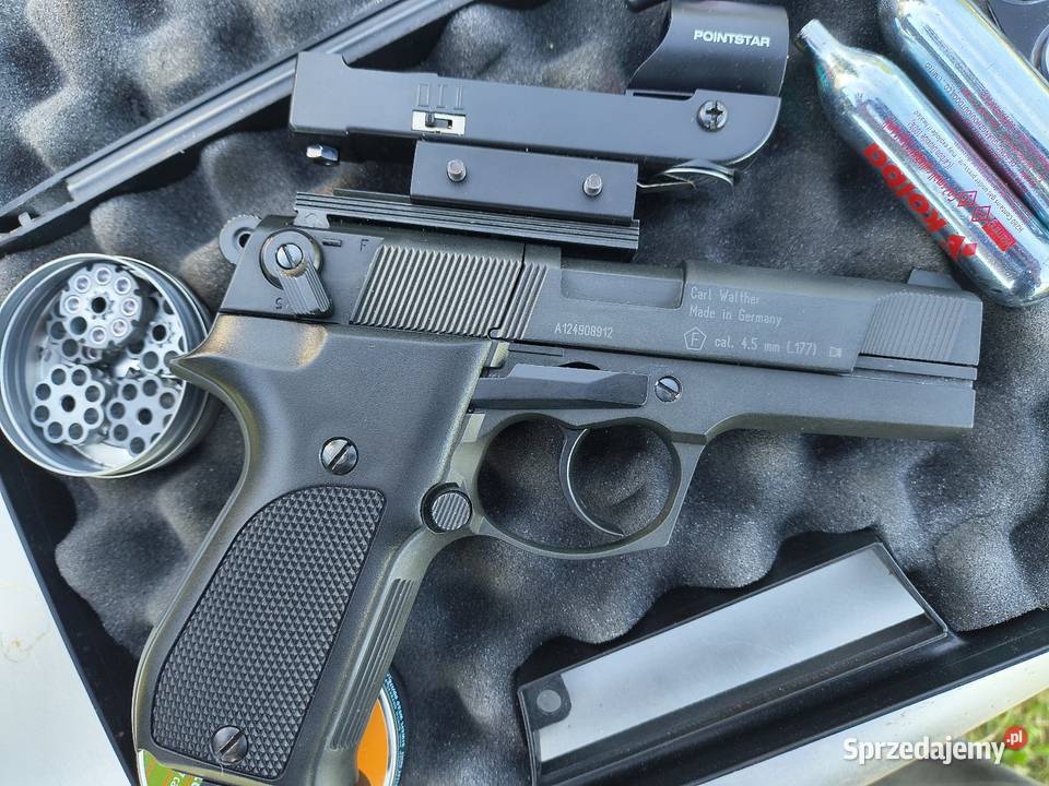Wiatrówka Walther CP88 walizka kolimator 4x mag Przerąb sprzedam