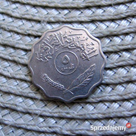 Irak 5 Filsów 1975r Kalisz