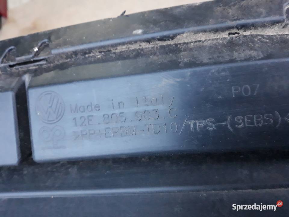 VW EUP SPOILER DOKŁADKA ZDERZAKA PRZÓD Karoseria wielkopolskie sprzedam