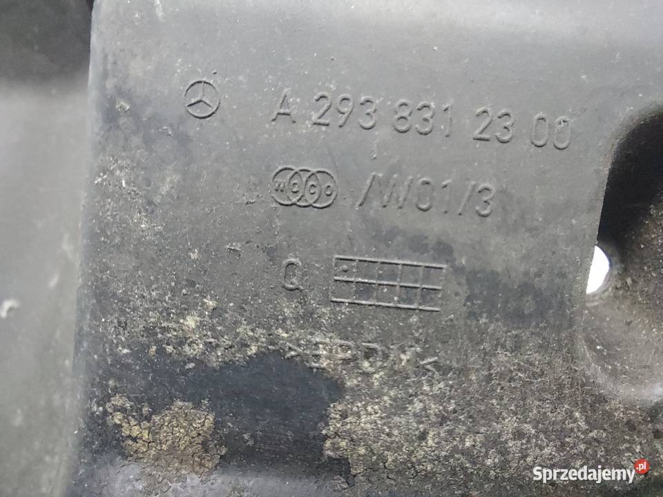 Mercedes EQC 400 W293 OSŁONA ŚLIZG PRAWY PRZÓD osobowe sprzedam