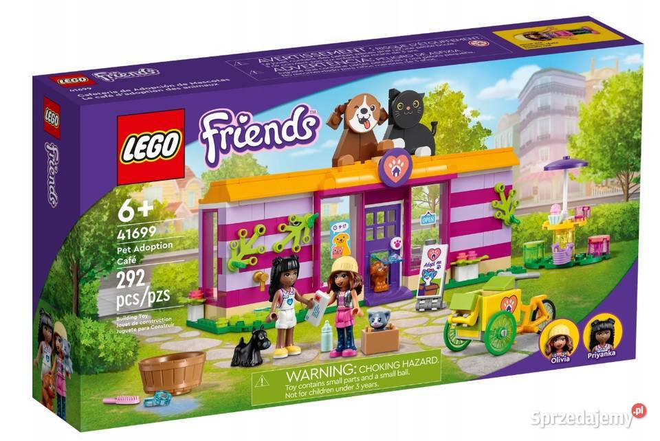 LEGO Friends 41699 Kawiarnia schronisku