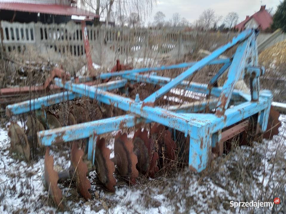 Brona talerzowa Rabewerk 32m Maszyny uprawowe Pomiary