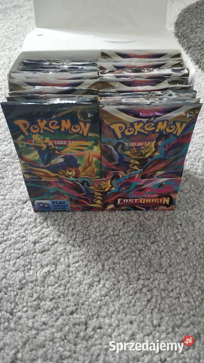 Booster Repack z kartami gwarantowanymi Pokemon Pokemon sprzedam