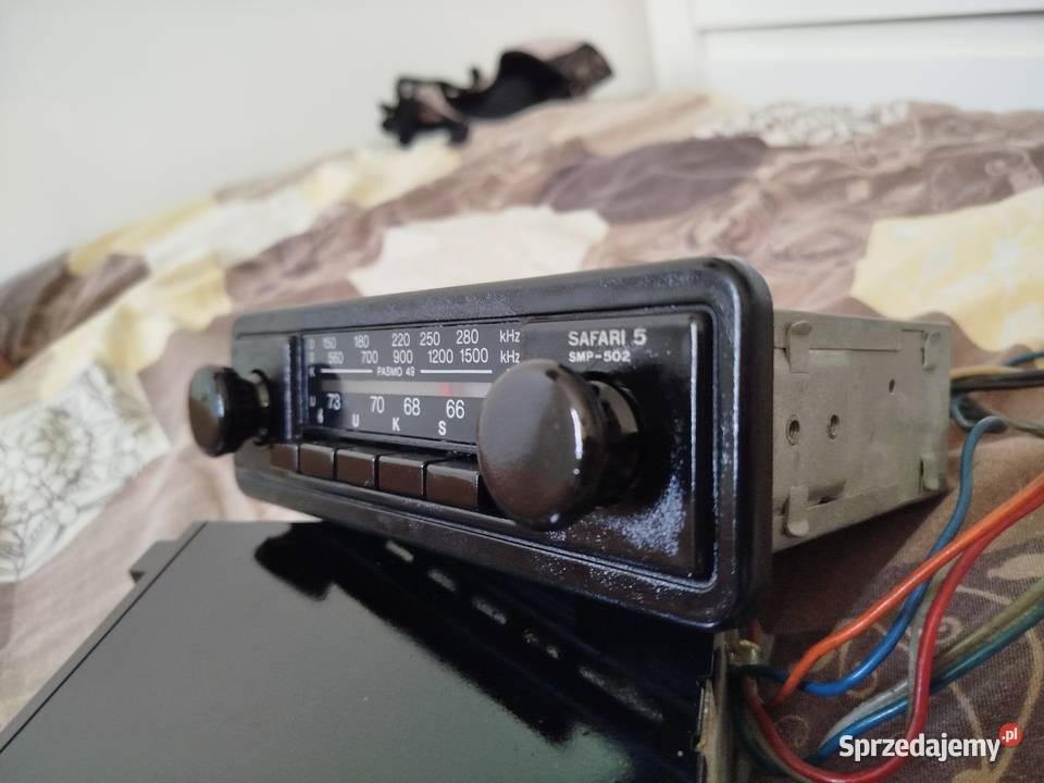 Sprzedam zabytkowe radio samochodowe Safari 5 Radom
