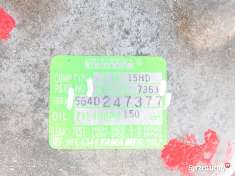 KOMPRESOR KLIMATYZACJI AUDI A4 B5 18 06307363 Kompresory klimatyzacji