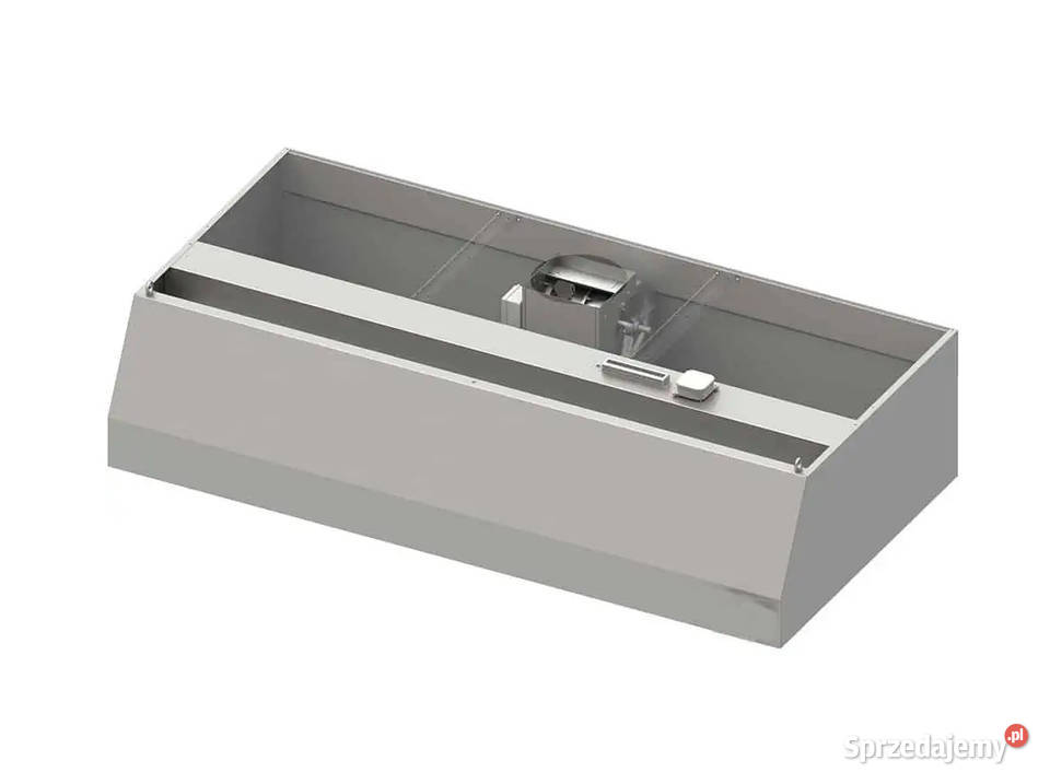 Okap przyścienny trapezowy 200x100x50 śląskie Pszczyna