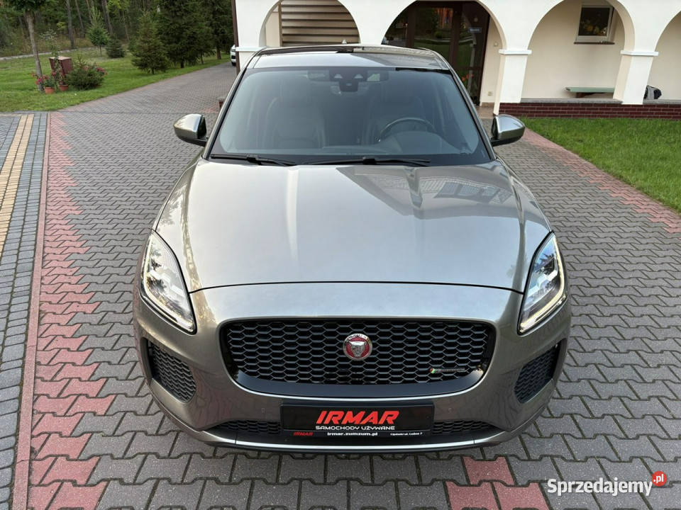 Jaguar EPace 20 D 150 4x4 Full LED Skóry łopatki zmiany biegów Samochody osobowe Lipówki