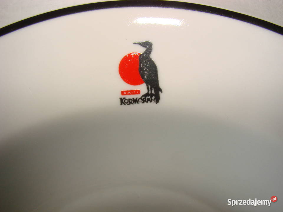 Kormoran talerz obiadowy Lubiana Pruszcz Gdański sprzedam