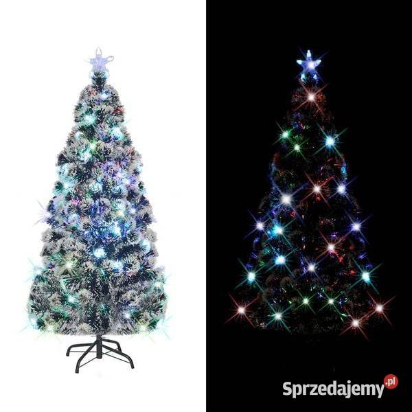 vidaXL Sztuczna choinka z LED i stojakiem 210 Warszawa