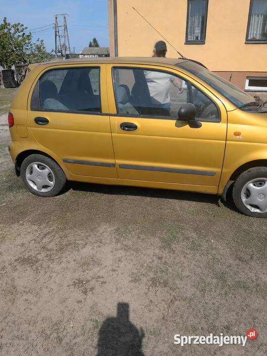 Sprzedam złoty Matiz Rok produkcji 2000 Matiz Kruszyn sprzedam