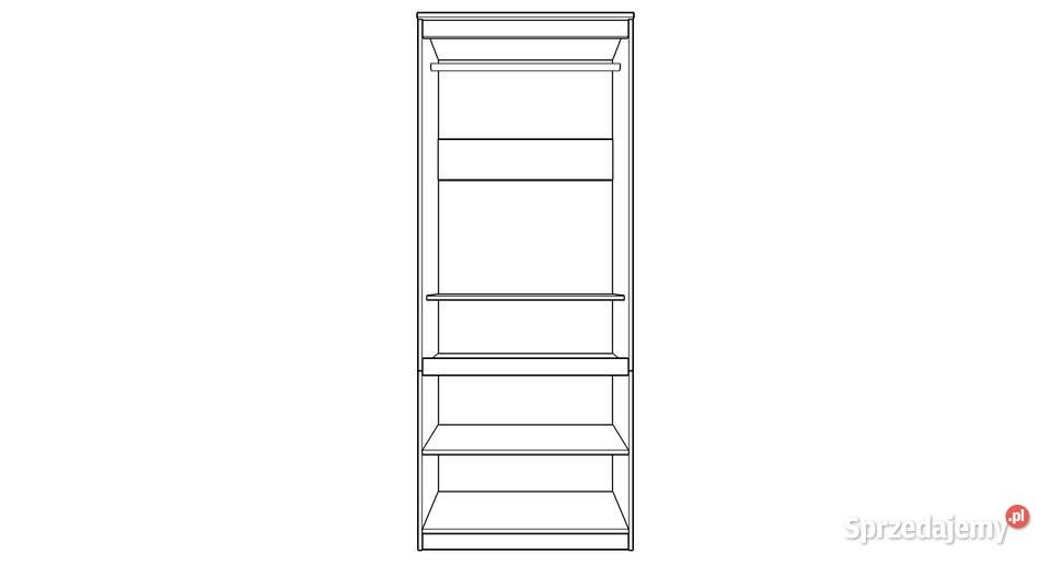 szafa STARS MDF C17 90x55 w224 biała dziecięca Jarocin sprzedam