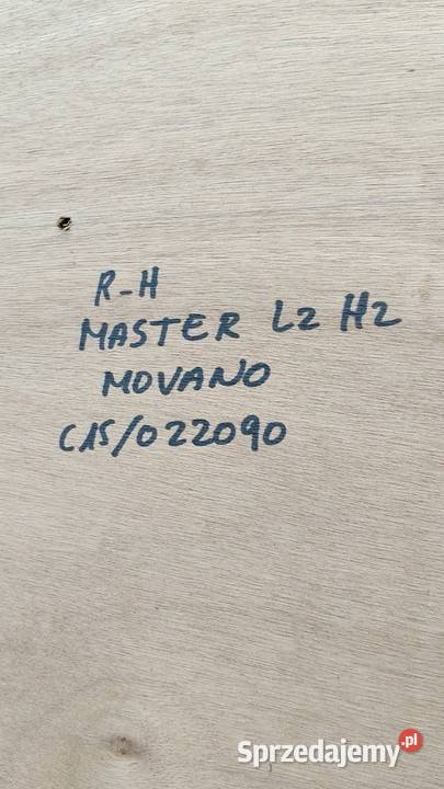 Regał Zabudowa opel Movano Renault master