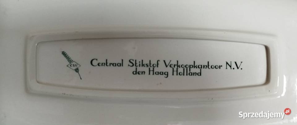 MidCentury Modern talerz reklamowy CSV ok 1960 Opole sprzedam