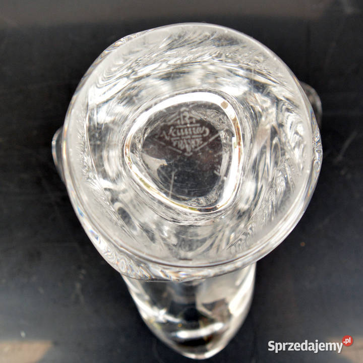 Kryształowy wazon Art Vannes Francja lata 70 Warszawa