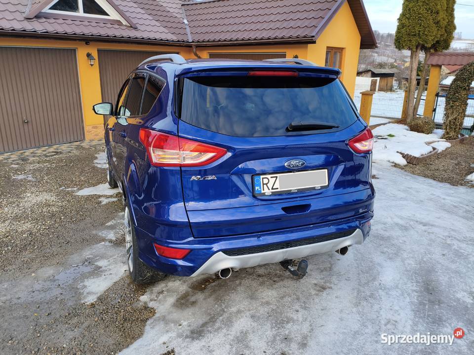 Ford Kuga 20 TDCI 163 automat 4x4 hak ksenon led immobilizer Nozdrzec