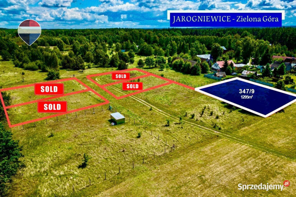 Na sprzedaż działka 3479 Nowe MiastoZielona Góra Sprzedaż Jarogniewice