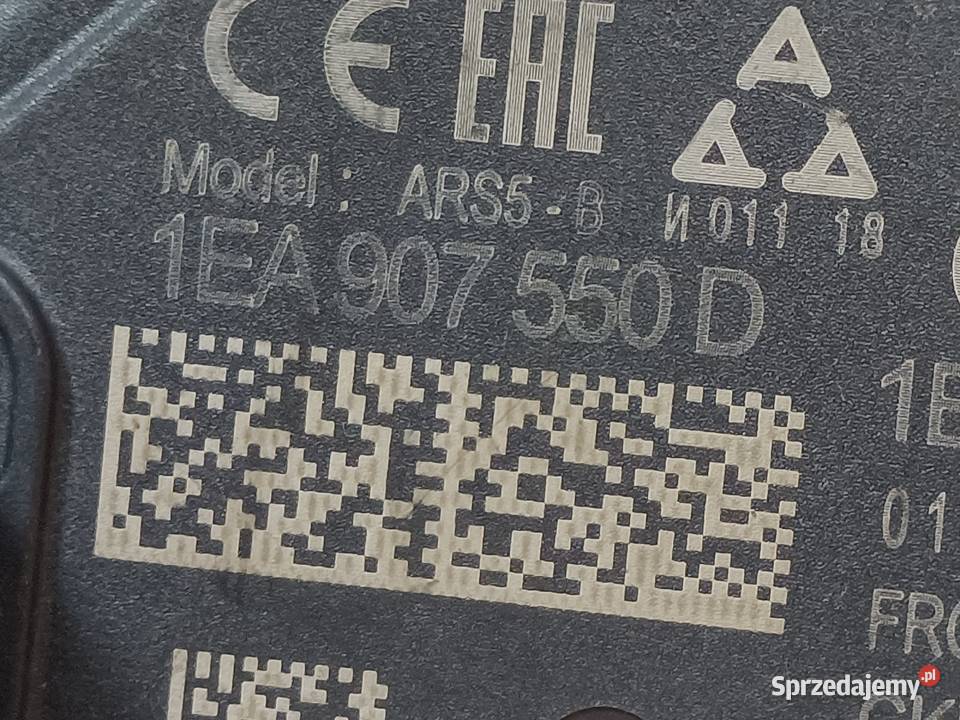 VW SKODA AUDI CZUJNIK ODLEGŁOŚCI RADAR ACC Pleszew