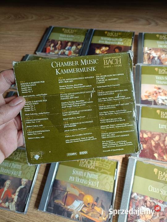 Bach CD Muzyka klasyczna PRL DDR dolnośląskie Wrocław