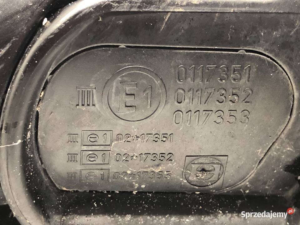 LUSTERKO PRAWY BMW E46 Hatchback 0105 SREBRNY