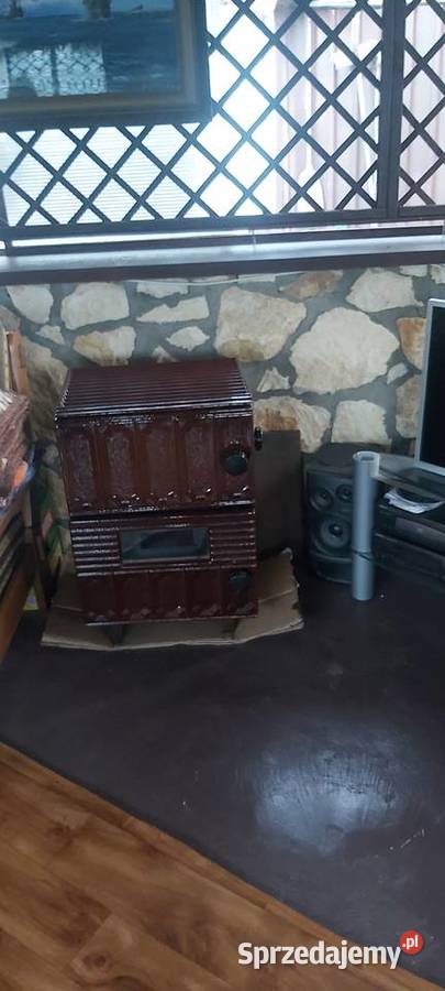 Kominek stalowy 8 KW wolnostojący Koza łódzkie Wólki