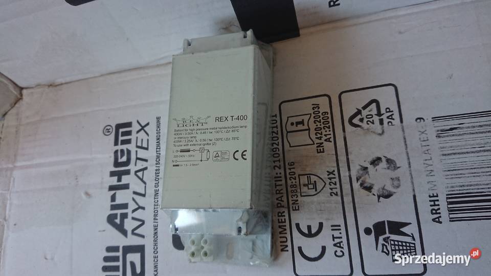 Statecznik Balast 400W Lampa Sodowa Izby