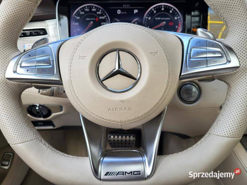 S63 AMG Coupe V8 55l 585 4X4 4Matic Bogata 5500cm3 Warszawa