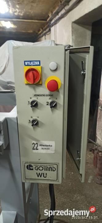 wiertarka gomad WU 3G 2002 LIGNUM Kłodawa