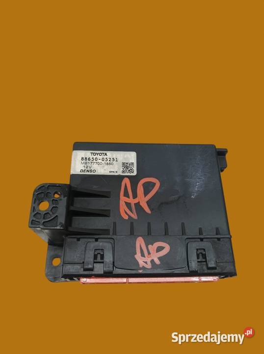 MODUŁ KLIMATYZACJI 8865005251 Toyota Avensis III