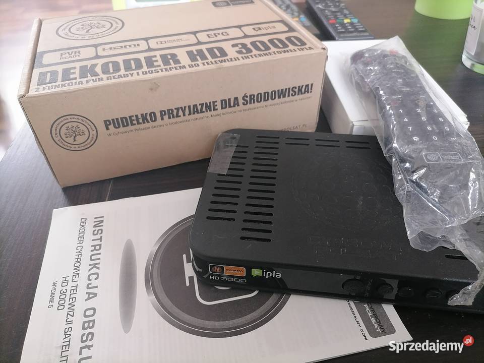 HD 3000 dekoder Cyfrowy Polsat Tunery łódzkie Sulejów sprzedam