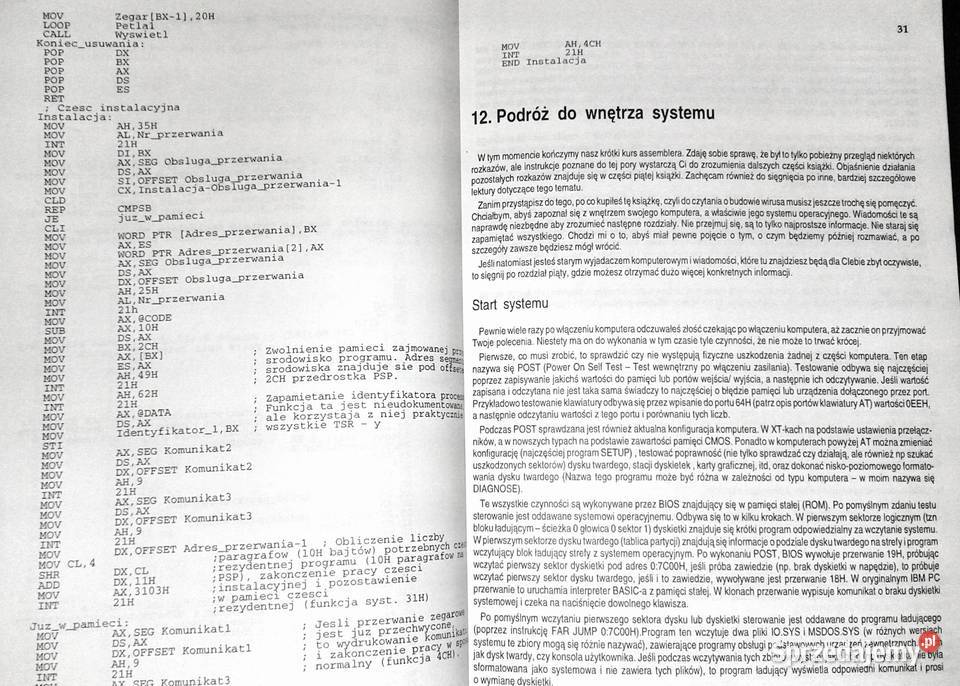 pisać wirusy Andrzej Dudek