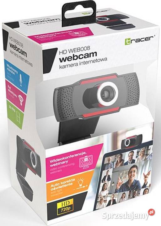 Kamera TRACER HD WEB008 USBA 720p Ethernet 10Mbit Ostrołęka