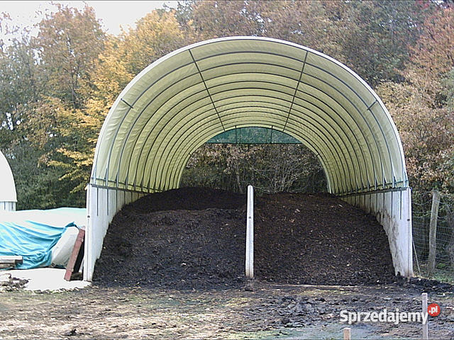 Wiata Hala na sprzet Magazyn Zadaszenie agrotune Pawilony i namioty Suchy Las