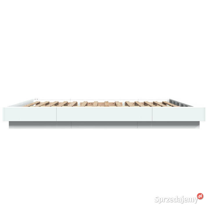 Rama łóżka biała materiał drewnopochodny 150x200 Warszawa sprzedam