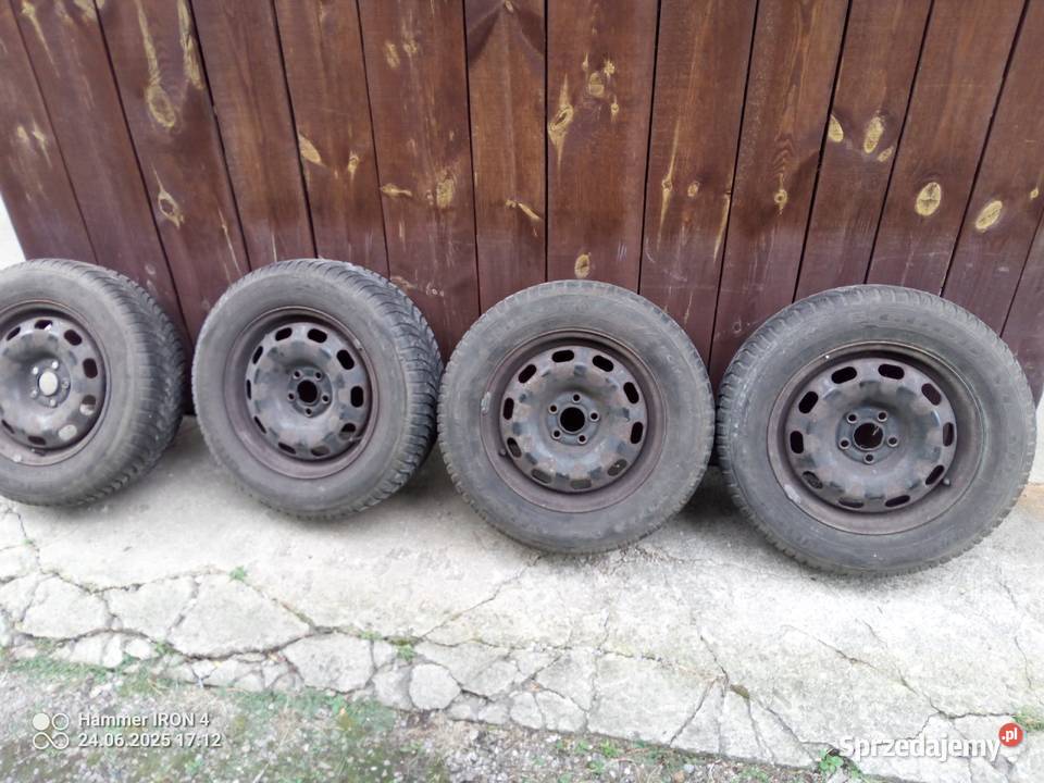 Felgi stalowe Seat 5x100 z oponami 1956515 Ostrowiec Świętokrzyski