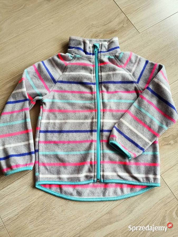 Bluza polarowa dziewczęca w paski HM 98104 sprzedam