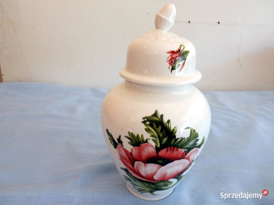 Dekoracyjny pojemnik na bibeloty Porcelana Porcelana i szkło Piła