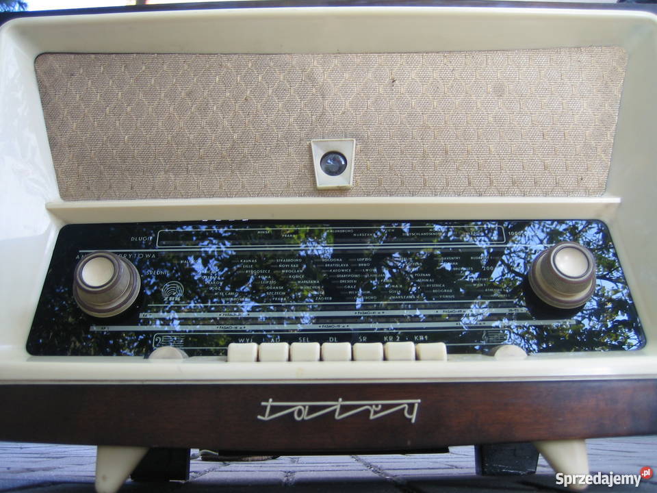 Radio lampowe Tatry 3281 antyk 1958 sprawne Kędzierzyn-Koźle