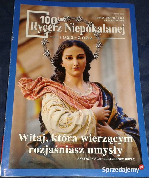 100 lat Rycerz Niepokalanej 19222022 miękka lubelskie Chełm