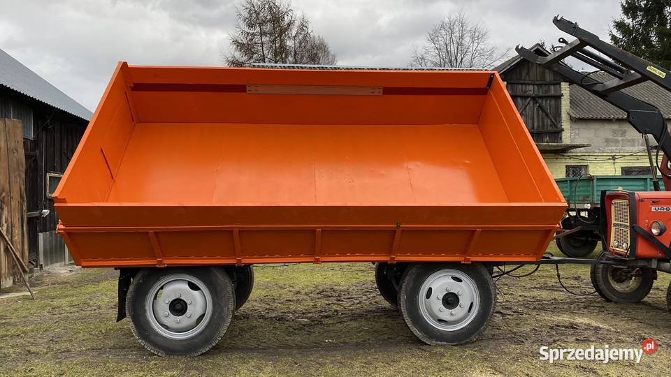Przyczepa Rolnicza Wywrotka nieuszkodzony Parczew