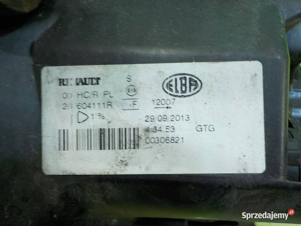 DACIA SANDERO II 13r HB 5D lampa lewa przod mazowieckie