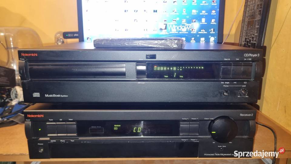 Amplituner Nakamichi Receiver 2 i odtwarzacz Odtwarzacze CD i MD