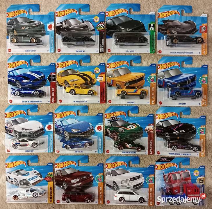 Hot Wheels Mainy Mercedes Audi rs2 Lamborghini czarny Jaworzno