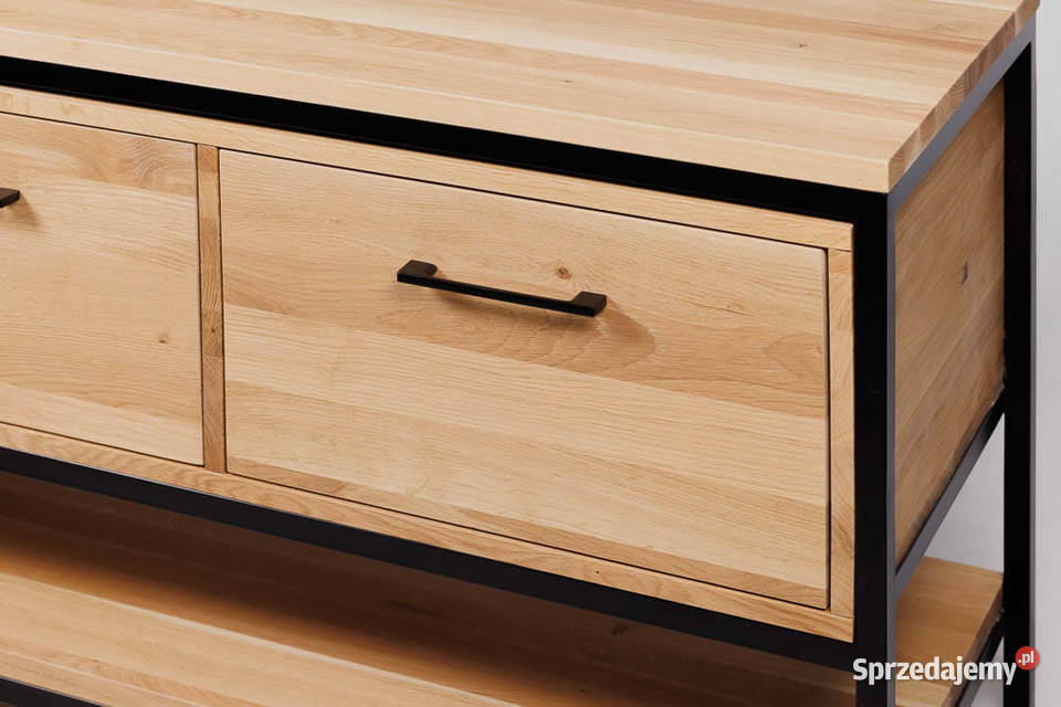 Komoda Loftowa Dębowa VOX Komody warmińsko-mazurskie