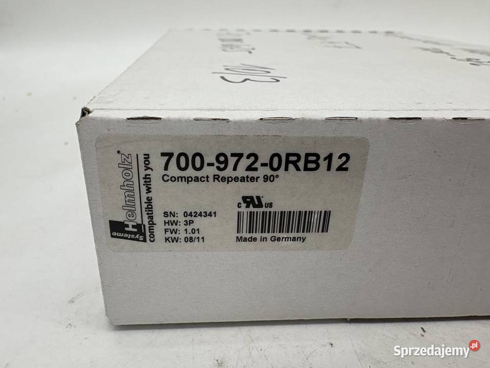 Helmholz 7009720RB12 Profibus compact repeater Pozostałe Warszawa