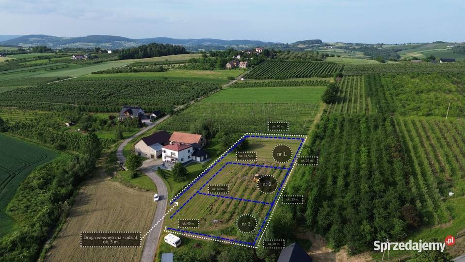 DZIAŁKI BUDOWLANE OLSZANA 3 682 m2