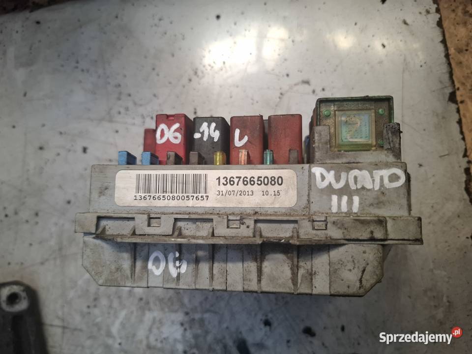 FIAT DUCATO III JUMPER BOXER 0614R skrzynka