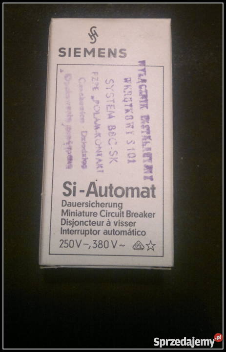 Bezpiecznik automatyczny nadmiarowy L 16 A