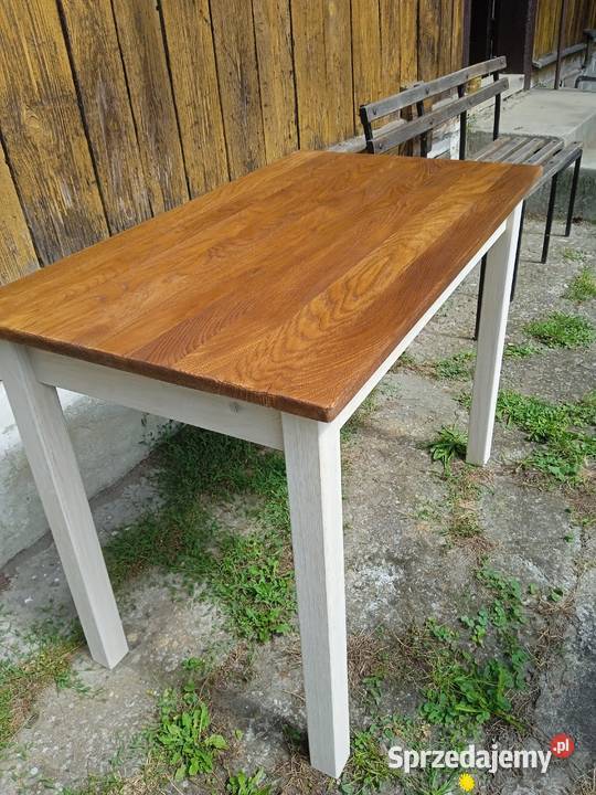 Stół dębowy w stylu prowansalskim Żabno